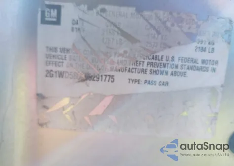 2012 Chevrolet Impala Lt z USA, uszkodzony, nr VIN 2G1WG5E30C1300757